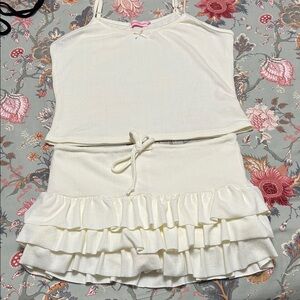Elegant Cream Sleepwear Set